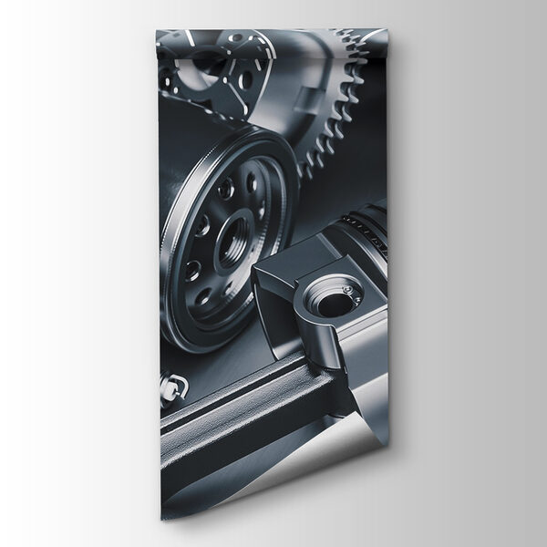 Group of metal parts