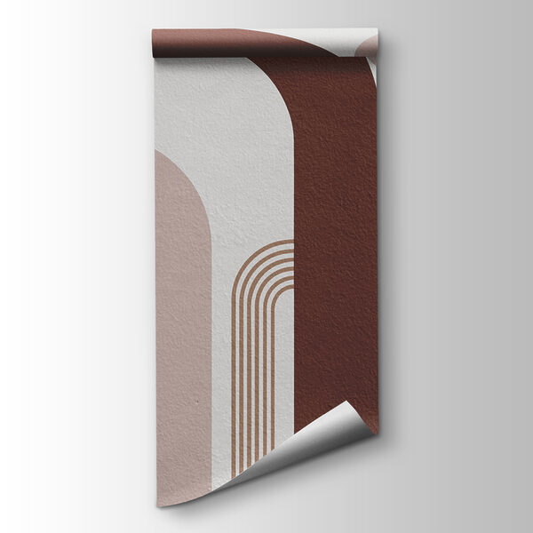 Abstract shapes in earthy tones Abstract shapes in earthy tones