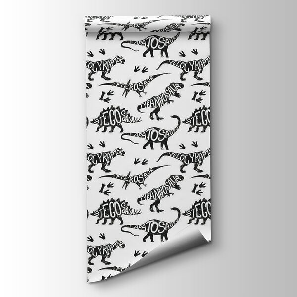 Pattern of dinosaurs with words Pattern of dinosaurs with words