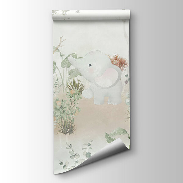 Wallpaper with animals in the forest Wallpaper with animals in the forest