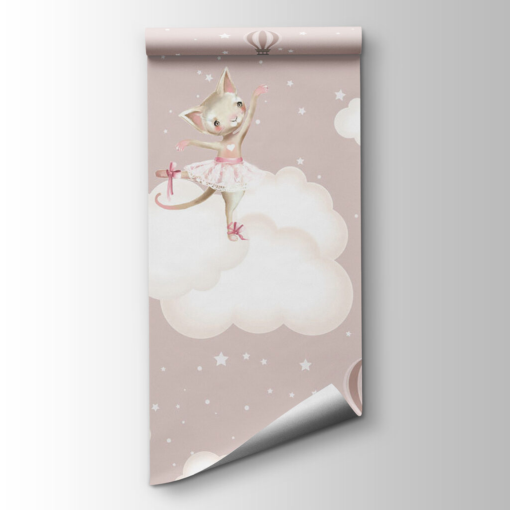 Cat in a tutu on a cloud Cat in a tutu on a cloud