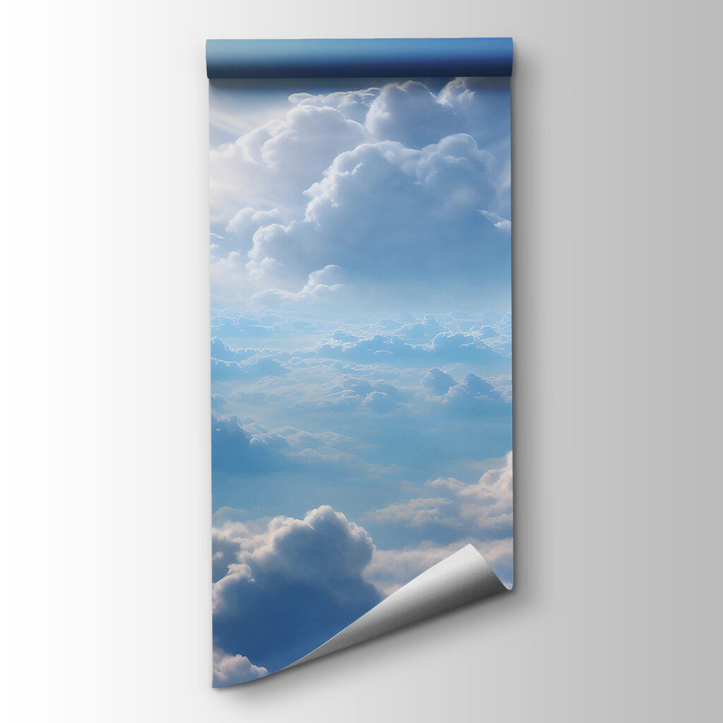 Clouds and blue sky with clouds and the sun Clouds and blue sky with clouds and the sun