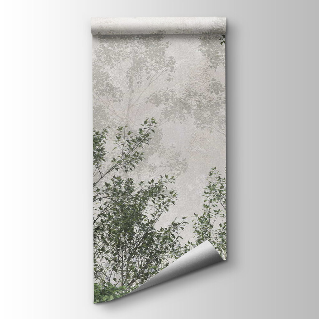 Group of trees with green leaves Group of trees with green leaves