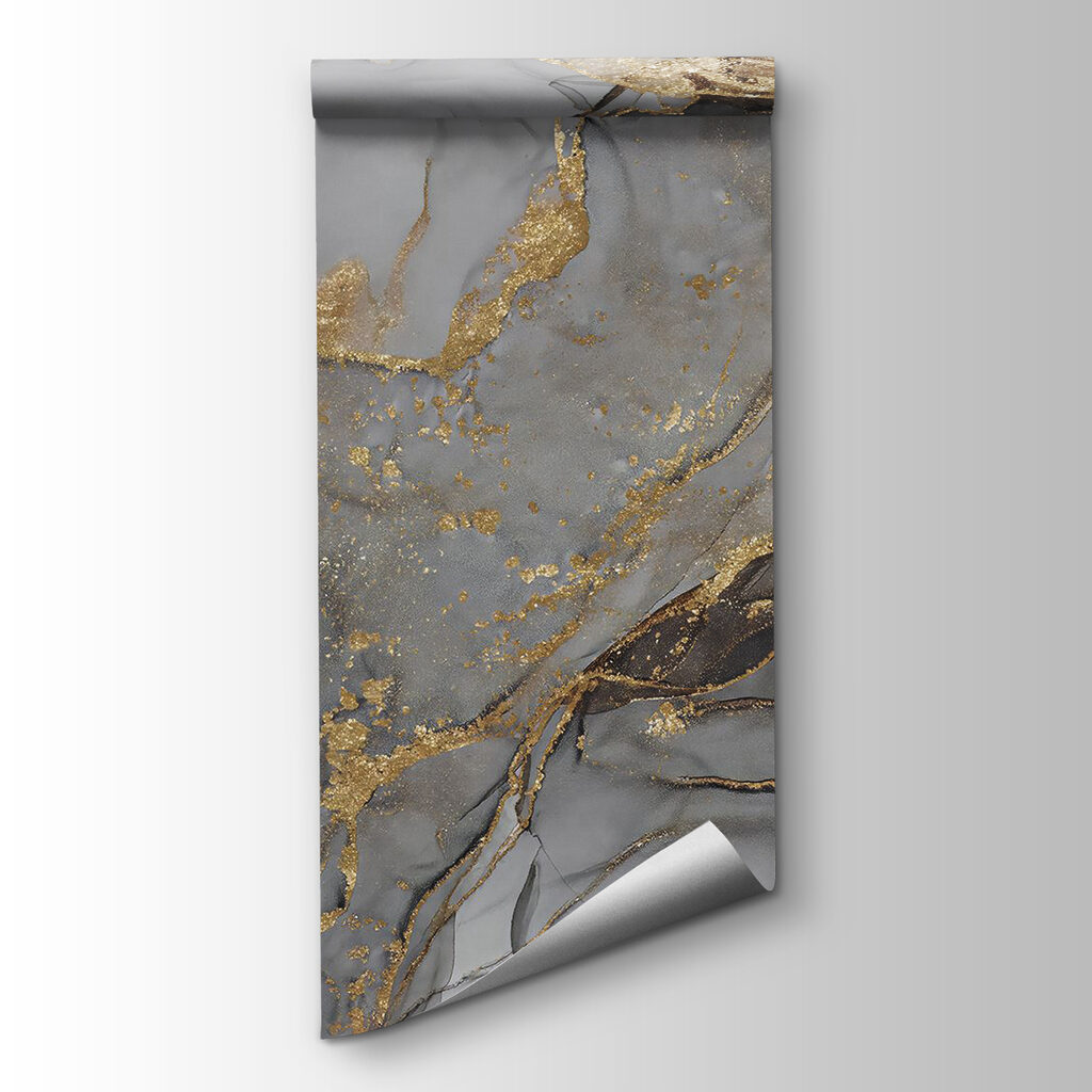 Elegant abstract fluid art design