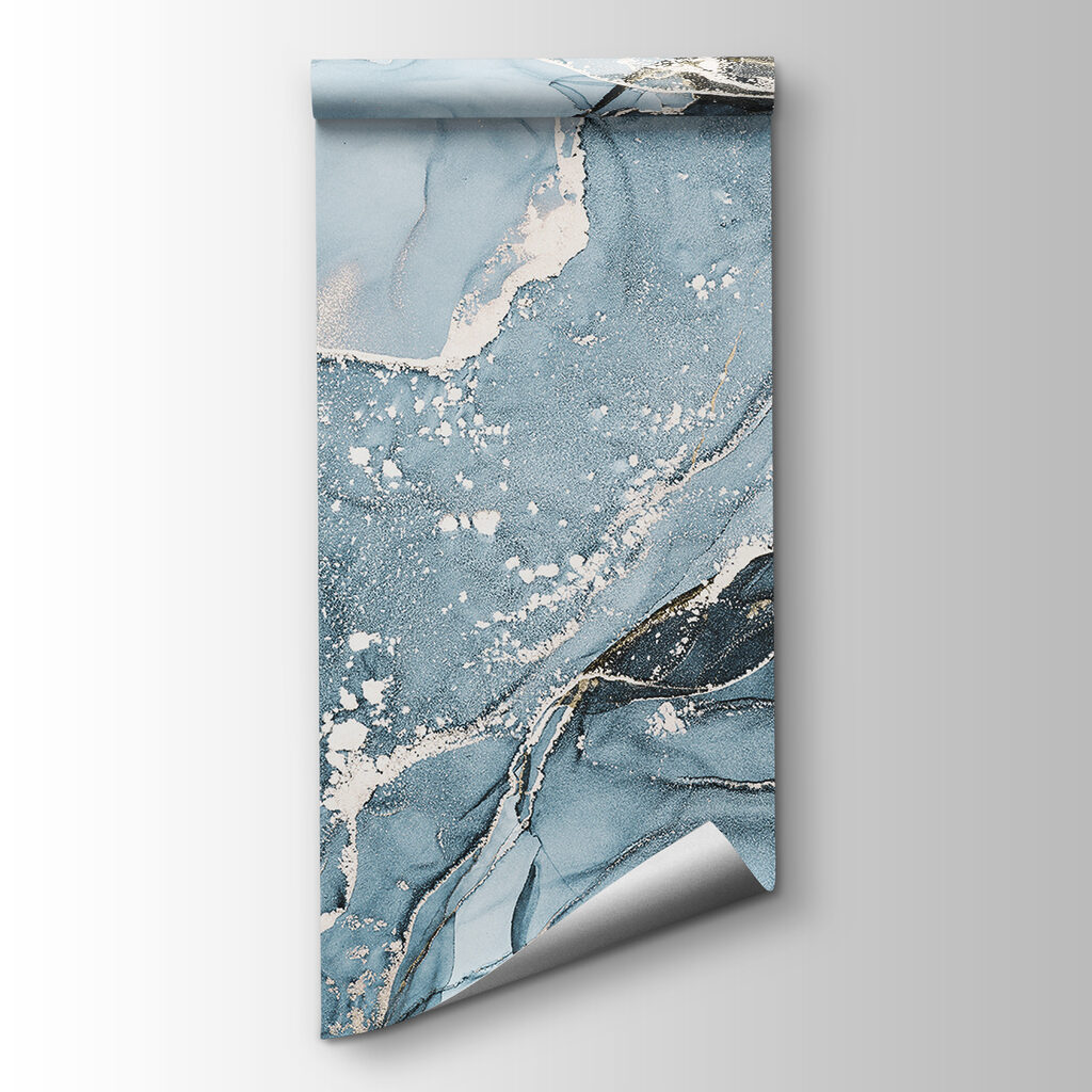 Ethereal blue abstract artistry Ethereal blue abstract artistry