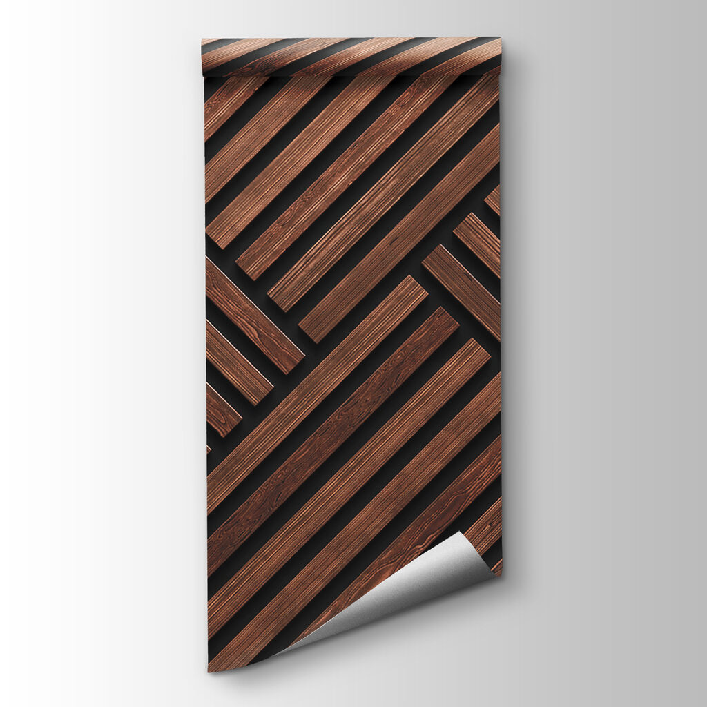 A wood paneling with black lines A wood paneling with black lines