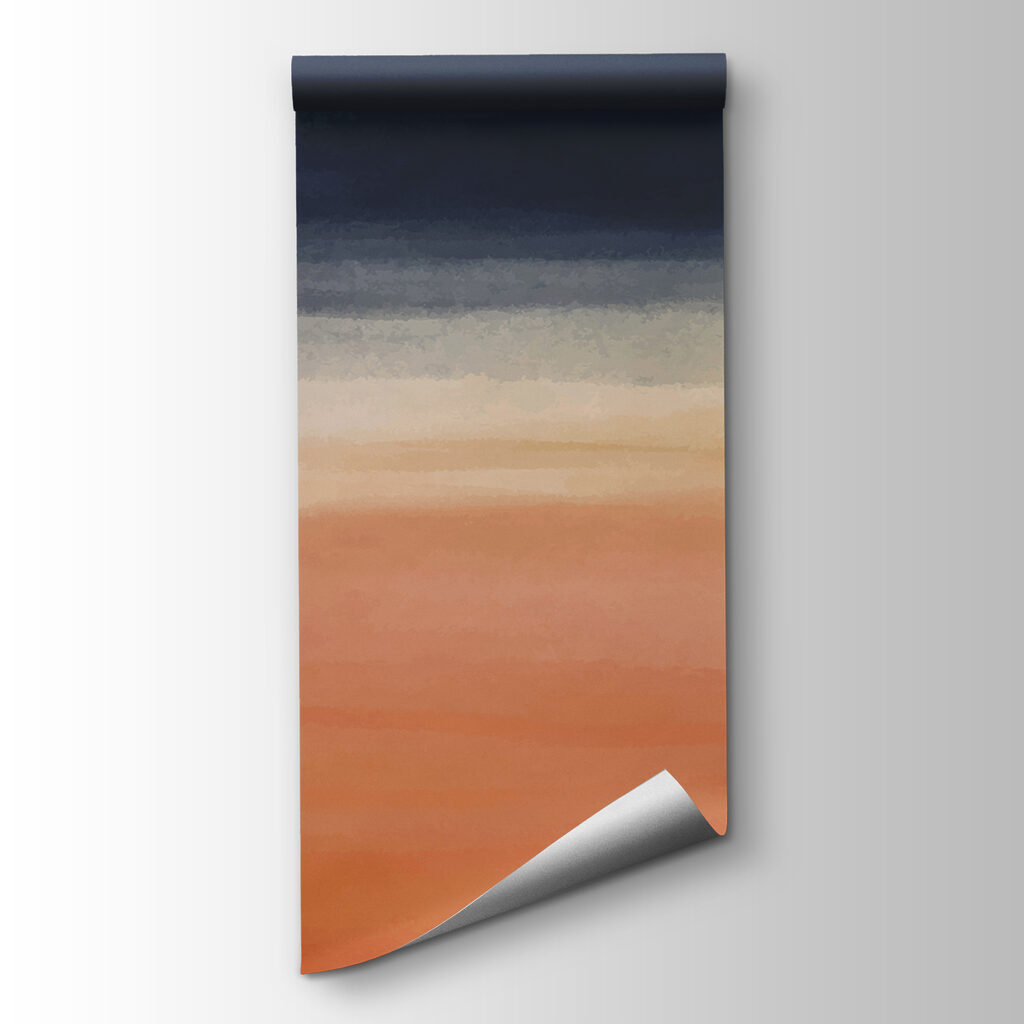 A blue and orange gradient A blue and orange gradient