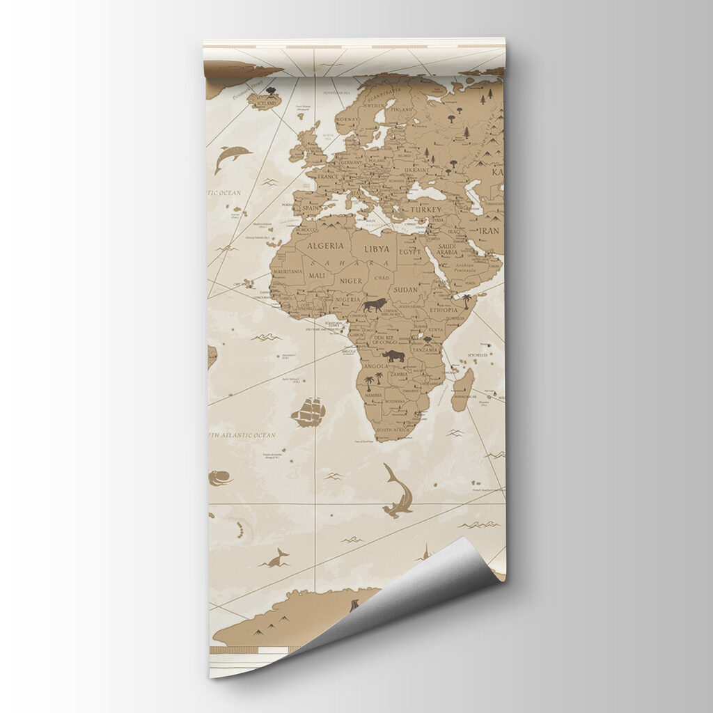 A map of the world A map of the world