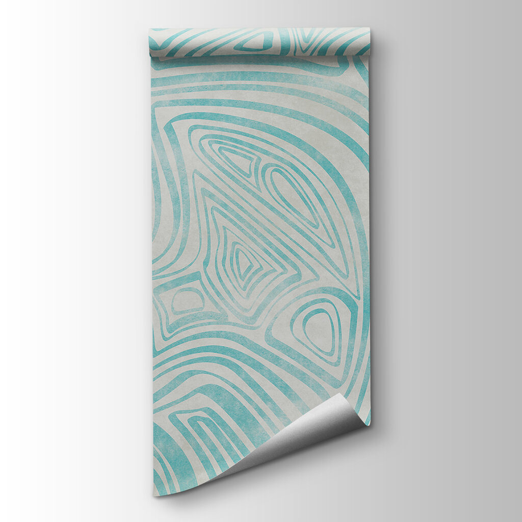 A blue and white pattern A blue and white pattern