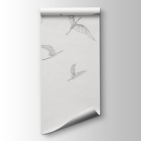 A group of birds flying A group of birds flying