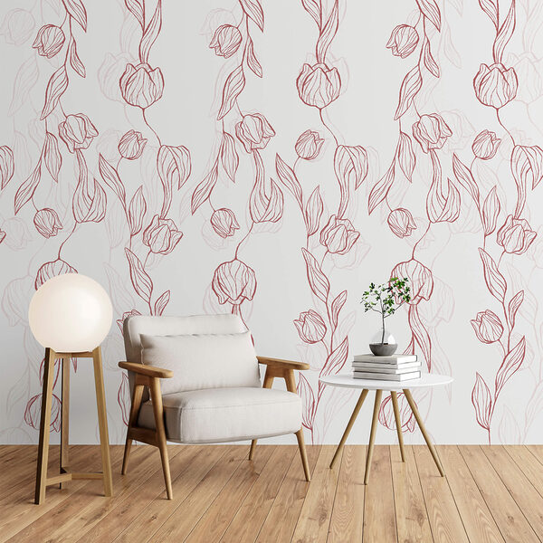 Vzor kvetov a listov Vzor kvetov a listov