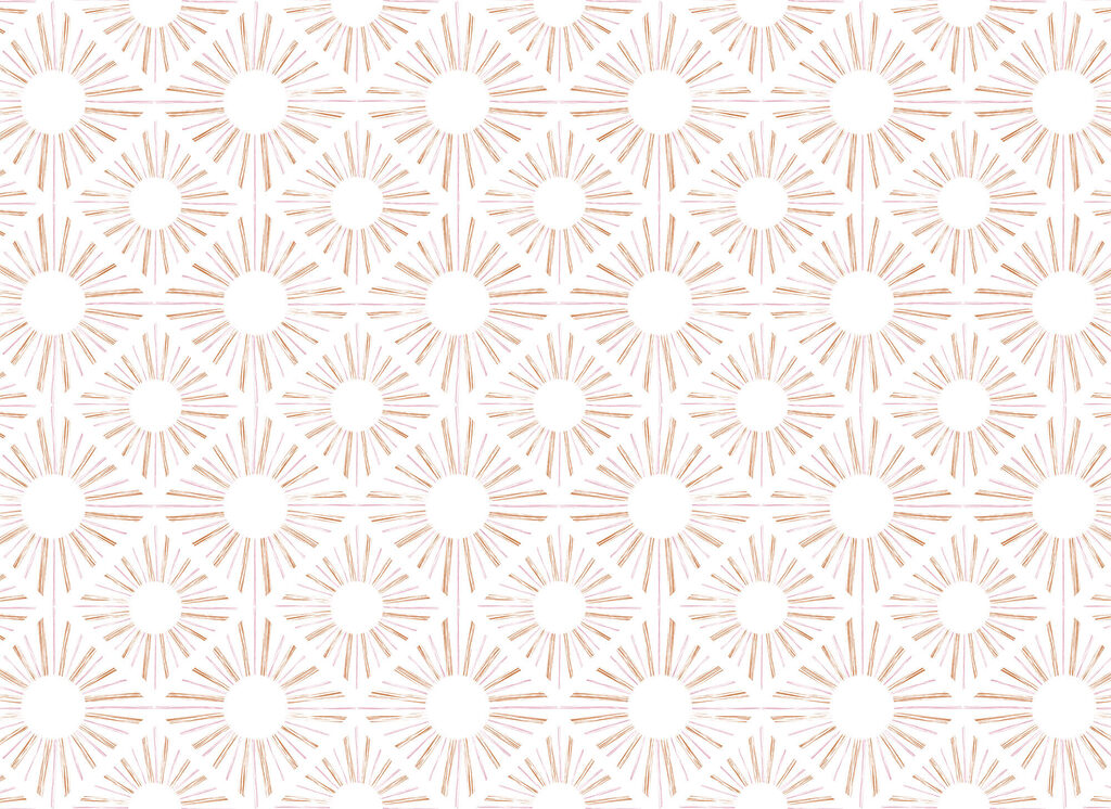 Pattern of orange and white lines Pattern of orange and white lines