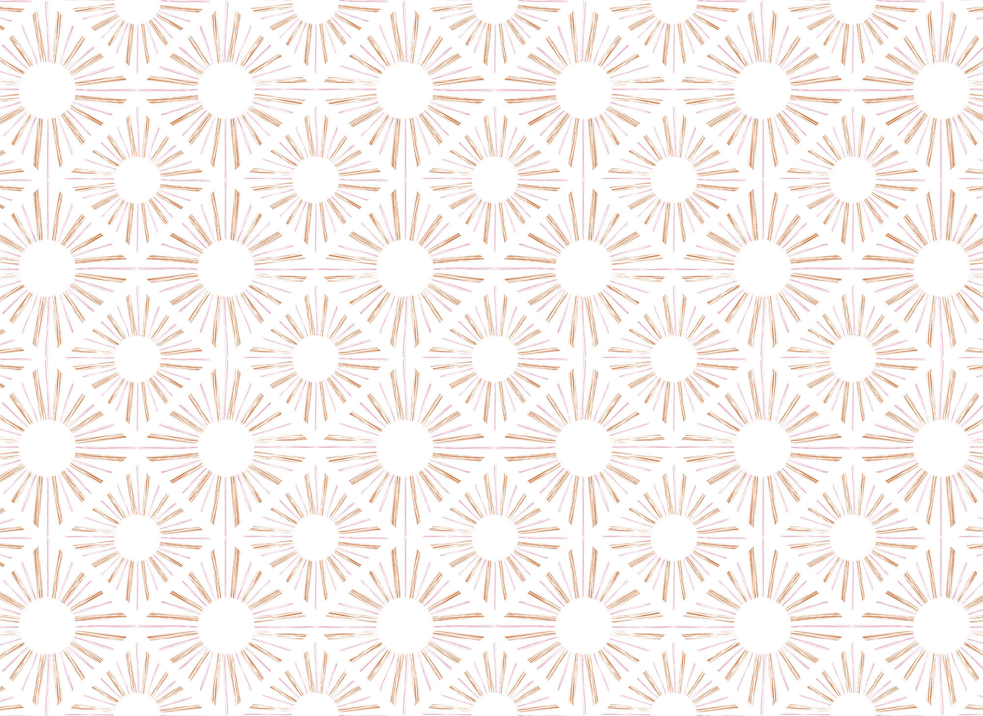 Pattern of orange and white lines Pattern of orange and white lines