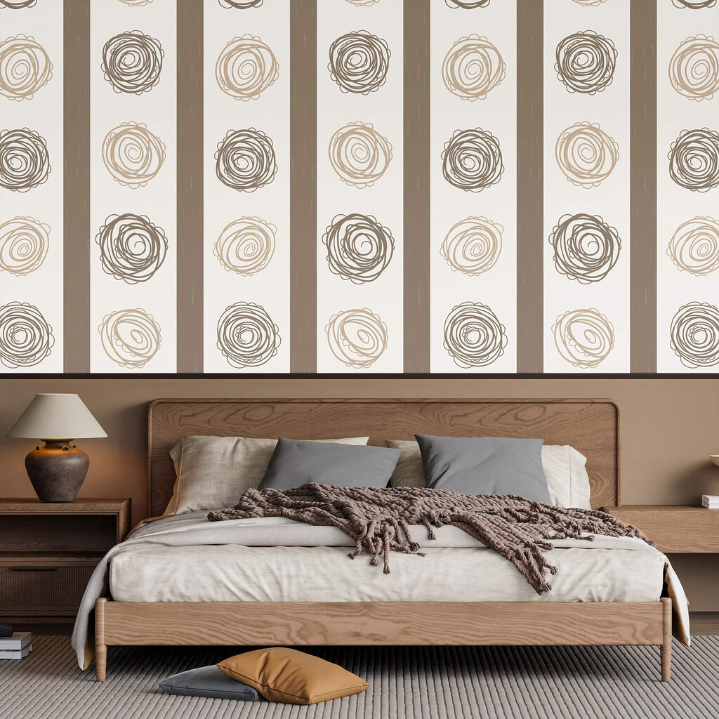 Vzor kruhov a čiar Vzor kruhov a čiar