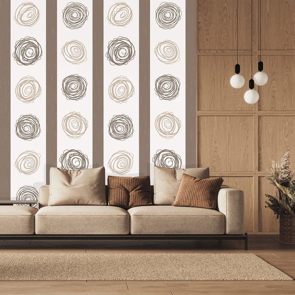 Vzor kruhov a čiar Vzor kruhov a čiar