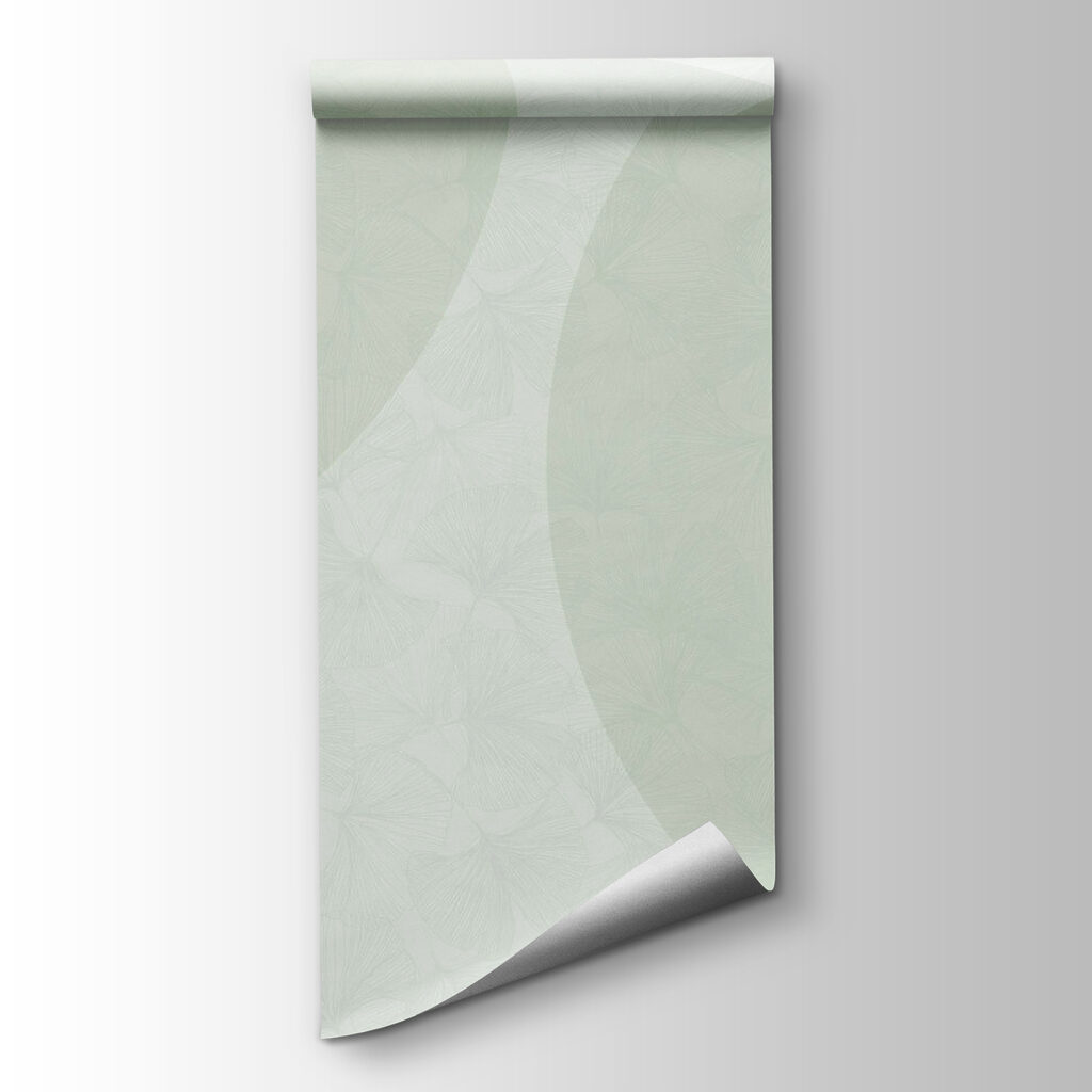 White and green background with circles and lines