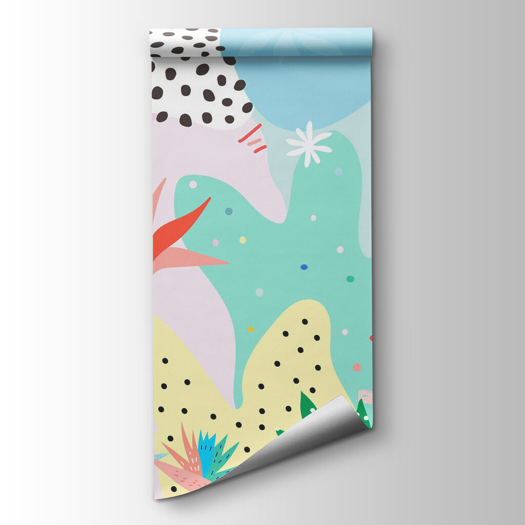 Colorful pattern with different shapes and colors Colorful pattern with different shapes and colors