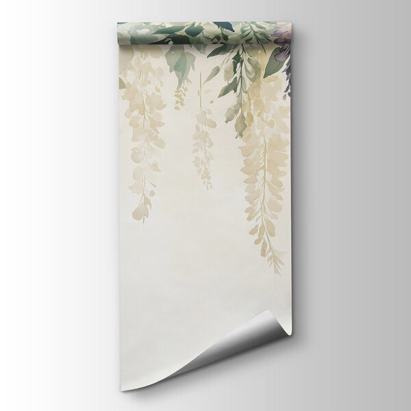 Painting of flowers and leaves Painting of flowers and leaves