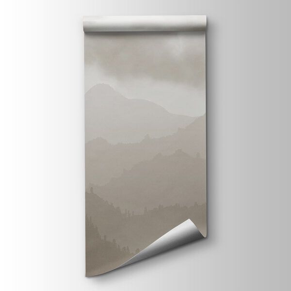 Foggy mountain range Foggy mountain range