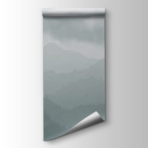 Foggy mountain range Foggy mountain range