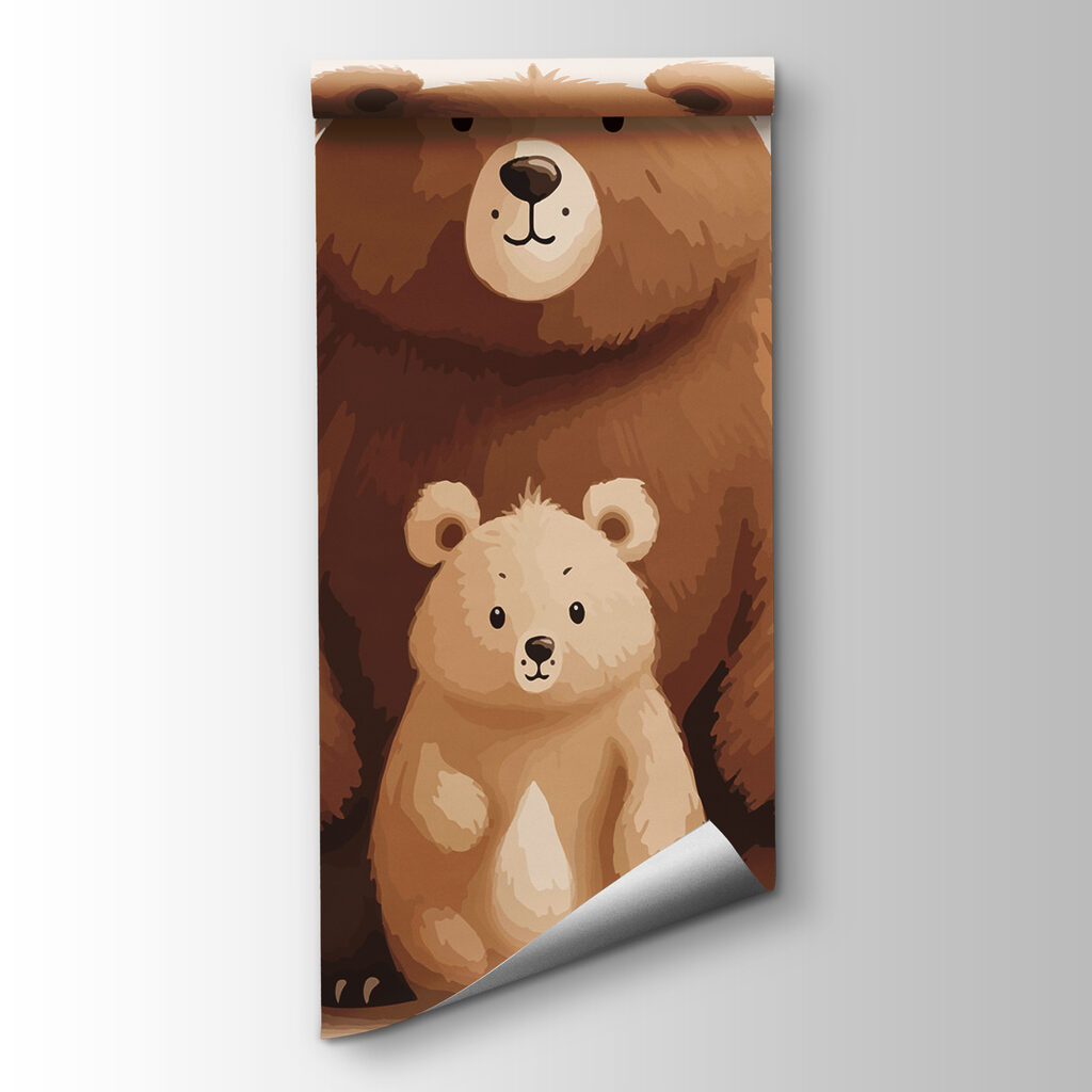 Group of bears standing together Group of bears standing together