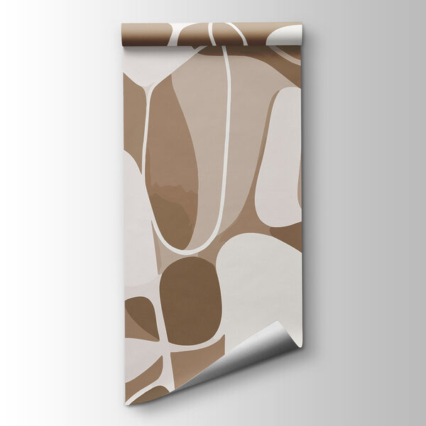 Brown and white pattern Brown and white pattern