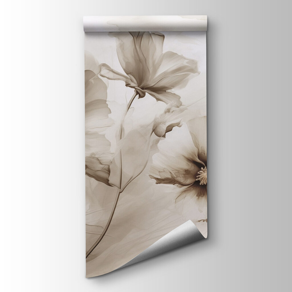 Group of flowers on a white background Group of flowers on a white background