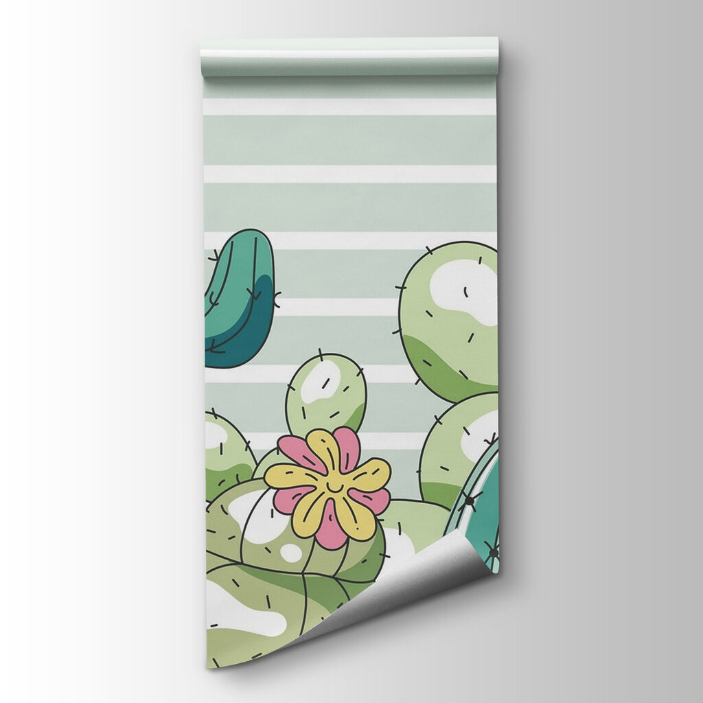 Group of cactuses with flowers Group of cactuses with flowers