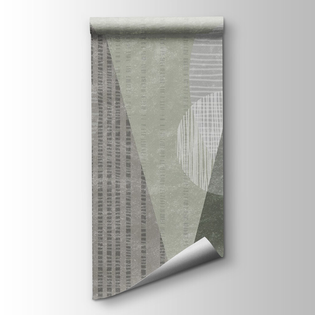 Abstract shapes in muted tones