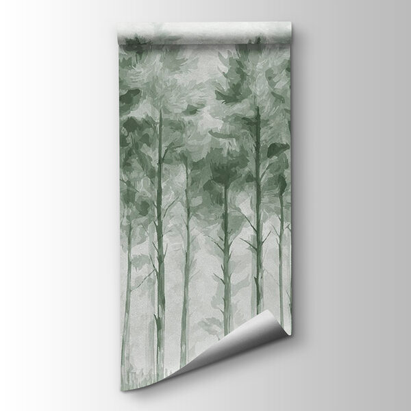 Group of trees in a forest