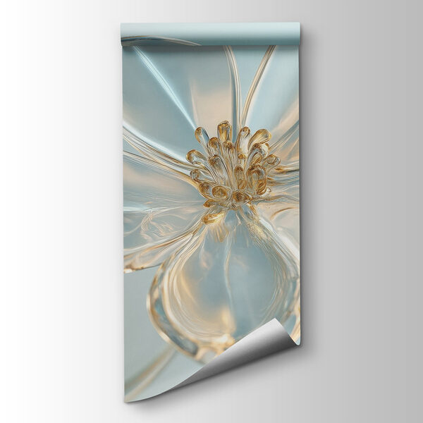 Delicate flowers in soft hues