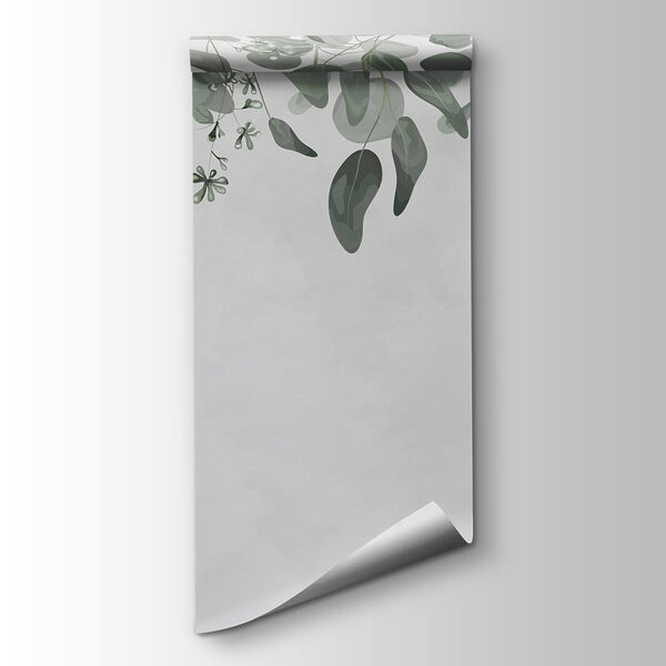 Delicate leaves framing a soft backdrop