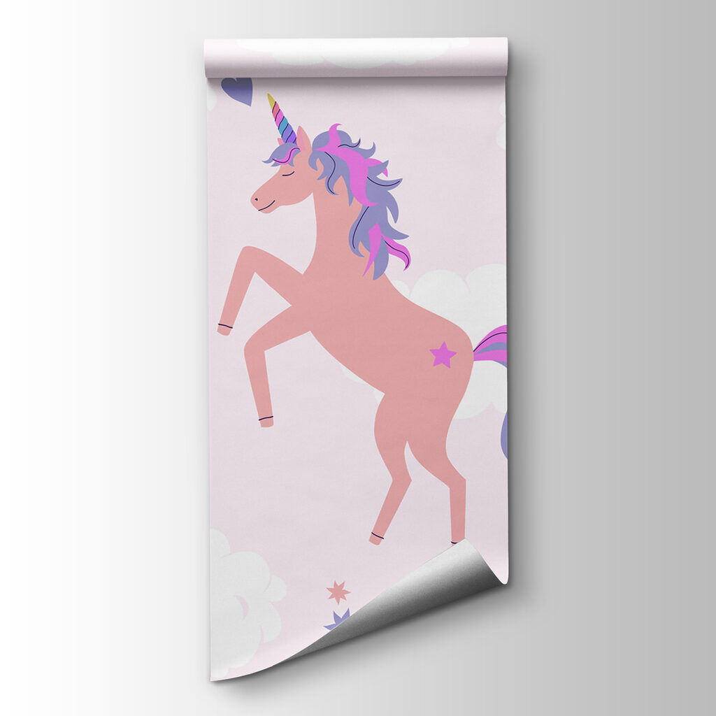 Unicorn with rainbows and stars Unicorn with rainbows and stars