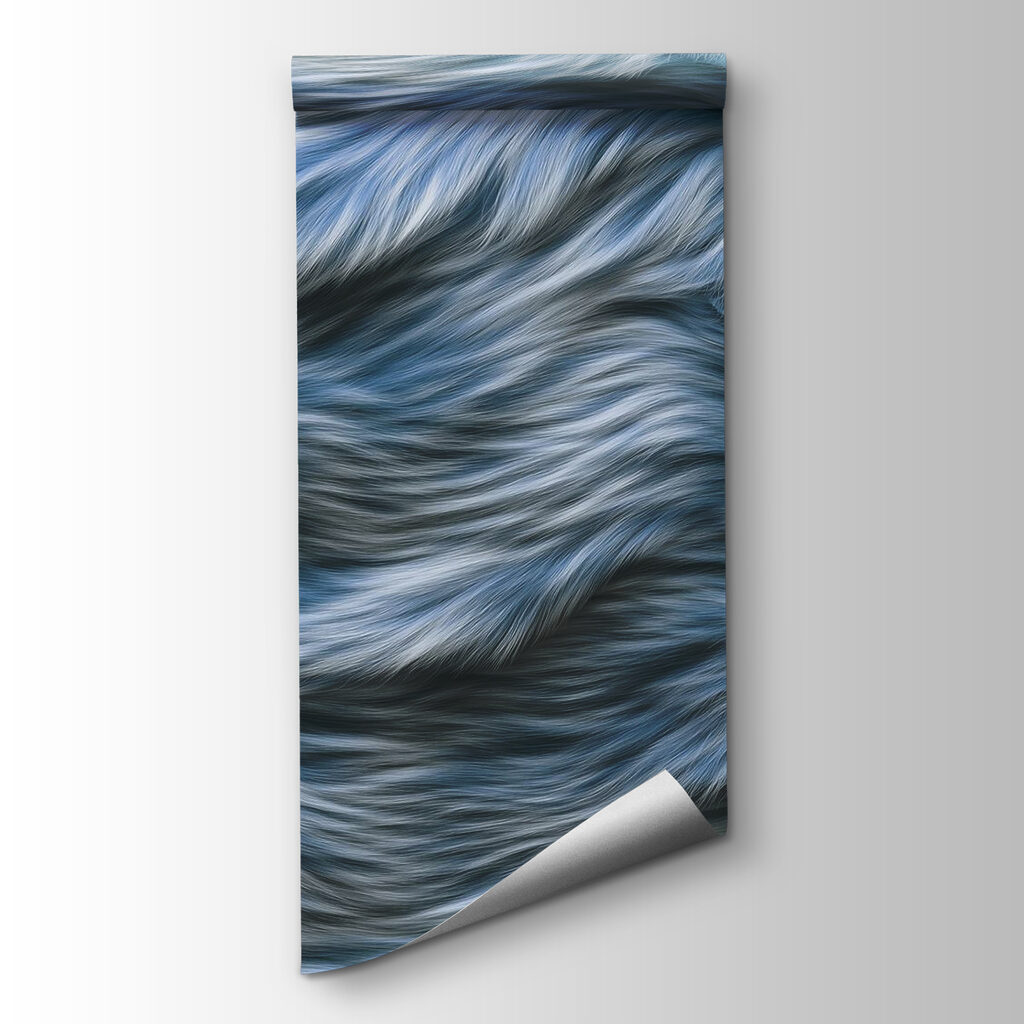 Flowing textures in soft colors