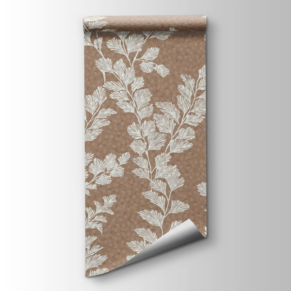 Pattern of white leaves Pattern of white leaves