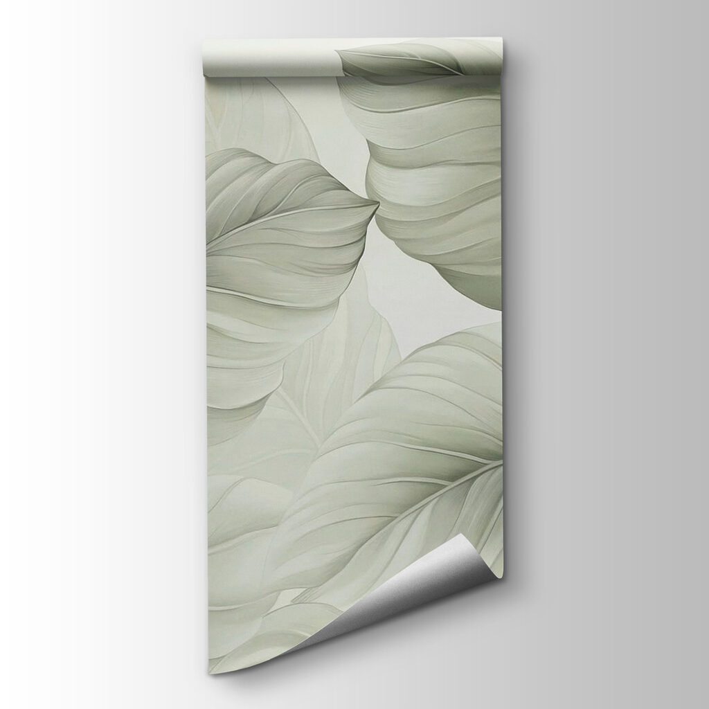 Delicate green leaves in harmony Delicate green leaves in harmony