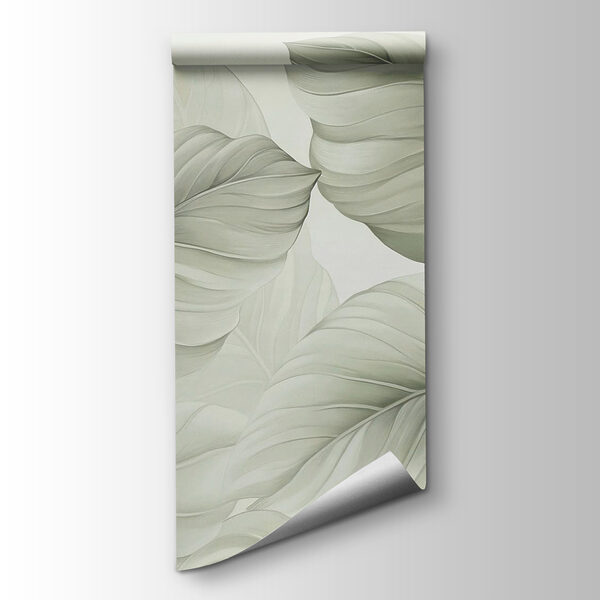 Delicate green leaves in harmony Delicate green leaves in harmony