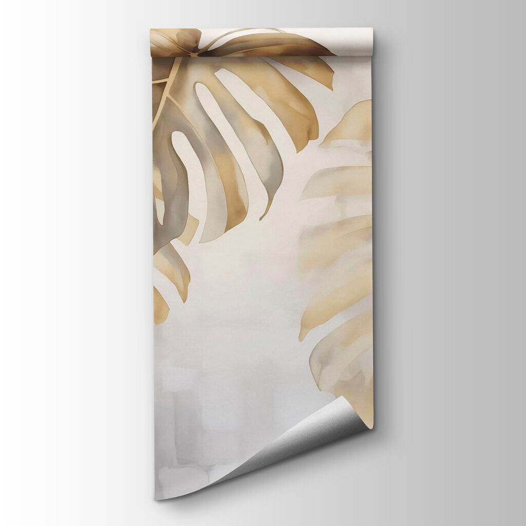 Elegant leaves in soft tones Elegant leaves in soft tones