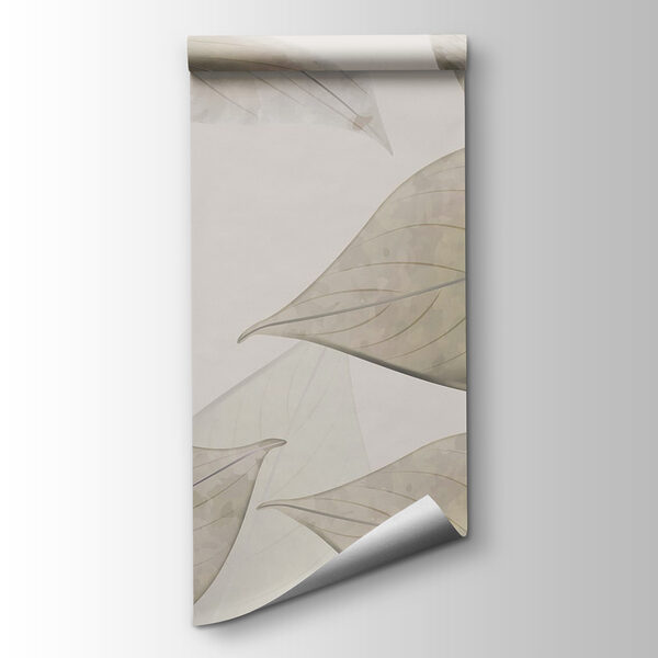 Serene leaves in soft colors Serene leaves in soft colors