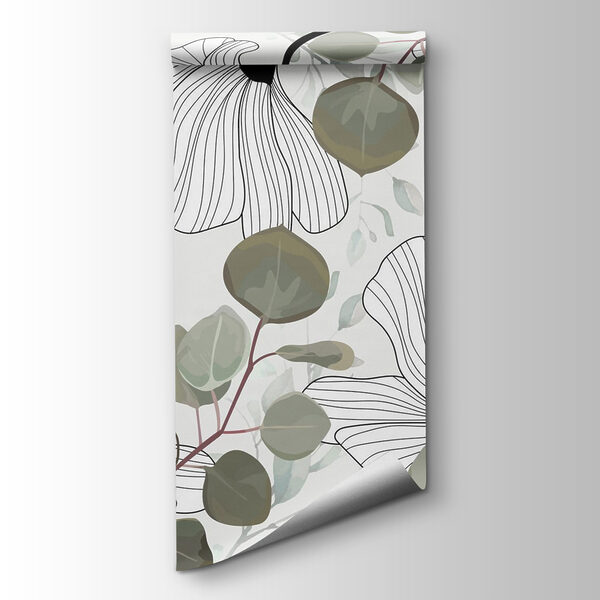 Floral pattern with leaves Floral pattern with leaves