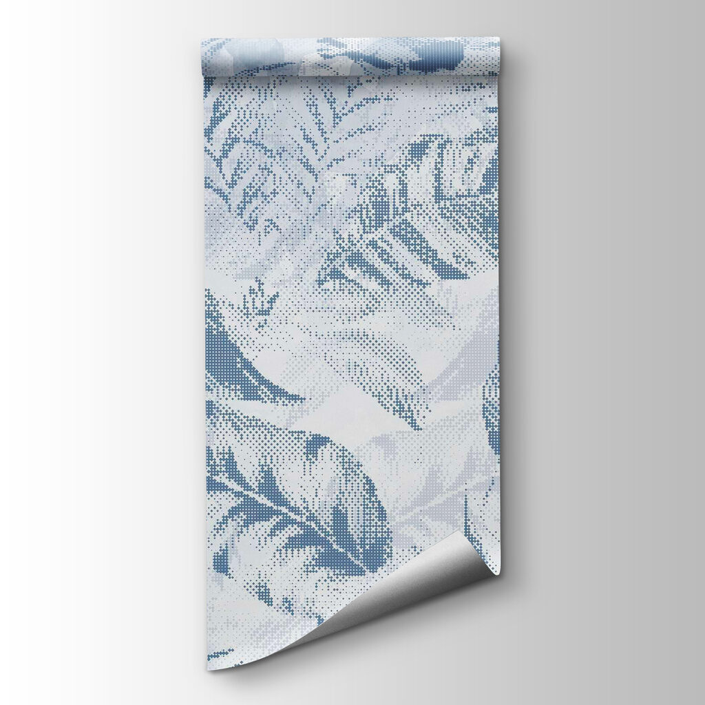 Soft hues in leafy patterns Soft hues in leafy patterns