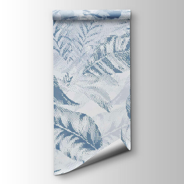 Soft hues in leafy patterns Soft hues in leafy patterns