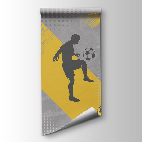 Group of men playing football