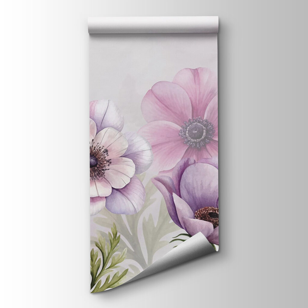 Group of flowers on a white background Group of flowers on a white background