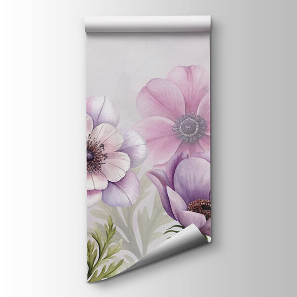 Group of flowers on a white background Group of flowers on a white background