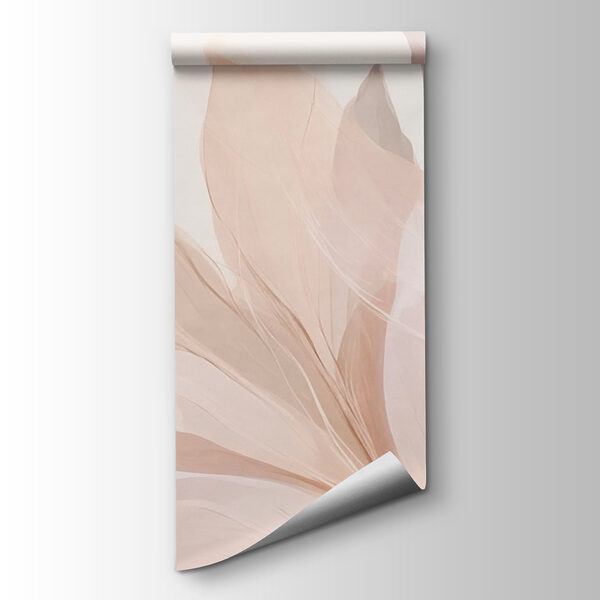 Dreamy pastel leaf compositions