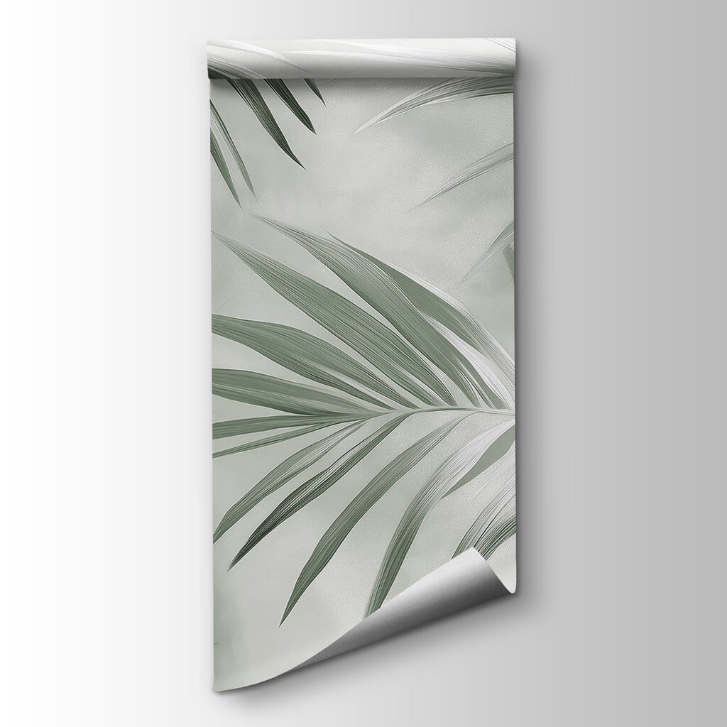 Lush green leaves in soft light