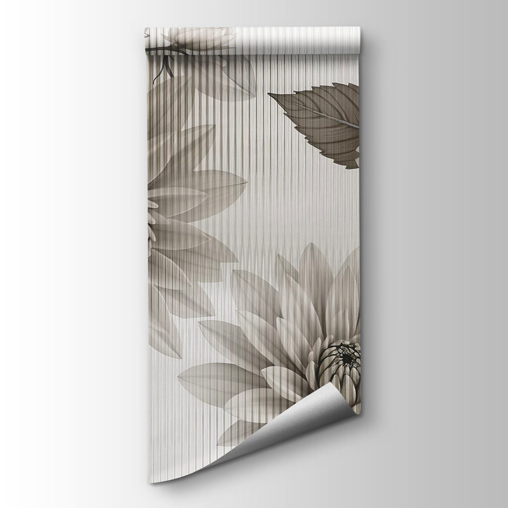 Elegant floral design in muted tones Elegant floral design in muted tones