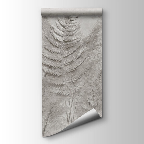 Fern fronds in a row