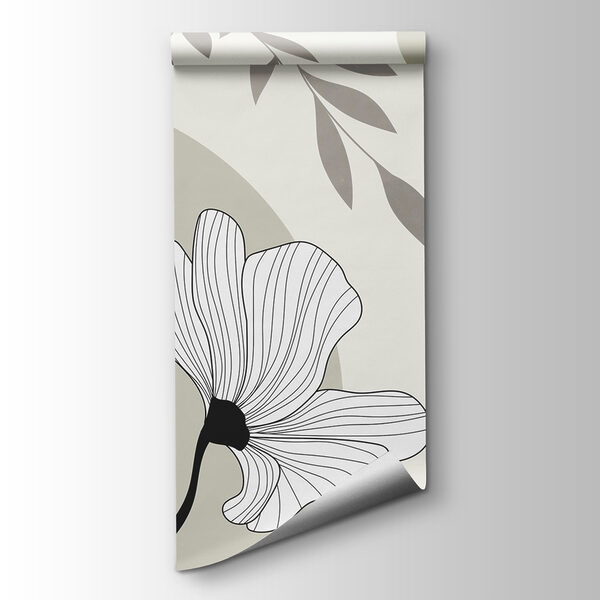 Botanical elegance in monochrome hues Botanical elegance in monochrome hues